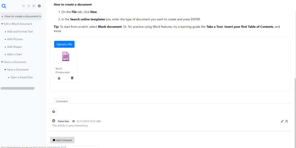 View of Knowledge Base Creation