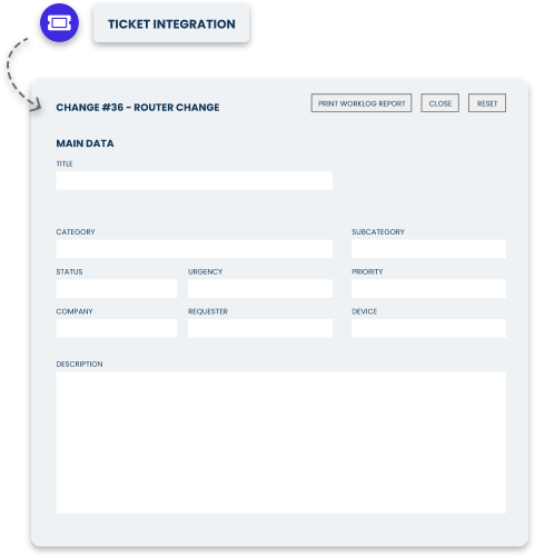 Illustration Ticketing System in Deepser