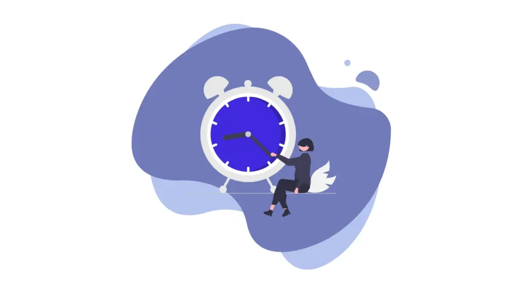 Illustration Measuring time HelpDesk Software