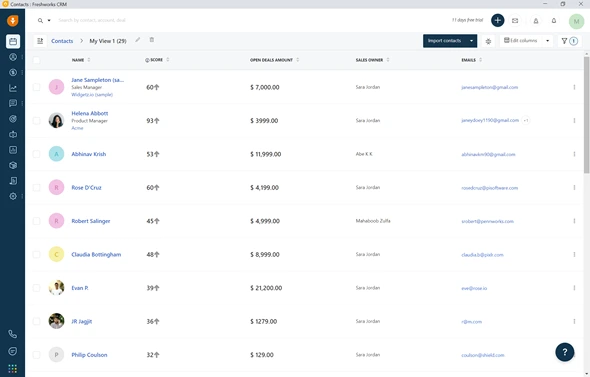 Freshworks CRM Software
