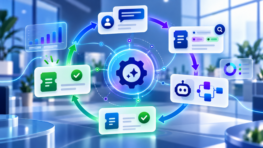 Automated Resolution workflow in a Service Desk